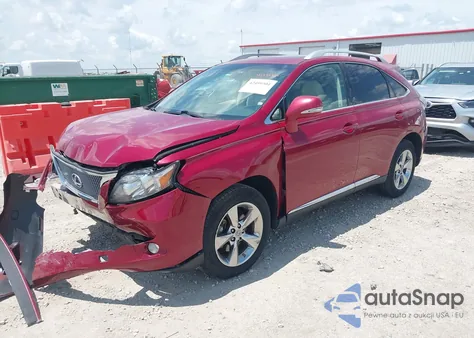 2010 Lexus Rx 350 from USA, damaged, VIN 2T2BK1BA6AC064612